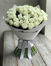 Букет 35 Белых роз в Анциферово
