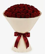 Букет 101 Бордовая роза Блэк Бакарра в Анциферово