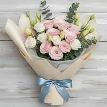 Букет цветов из:  Лизиантусы #REPLACE_PRED# Анциферово