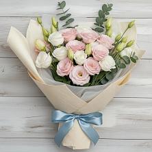 Букет цветов из:  Лизиантусы в Анциферово