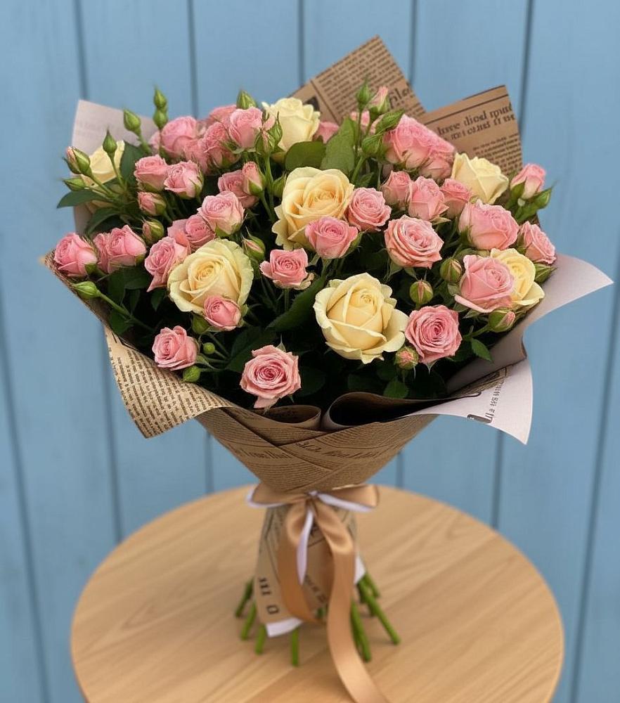 Букет цветов из: Розы в Анциферово