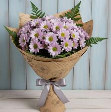 Букет цветов из:  Хризантемы #REPLACE_PRED# Анциферово