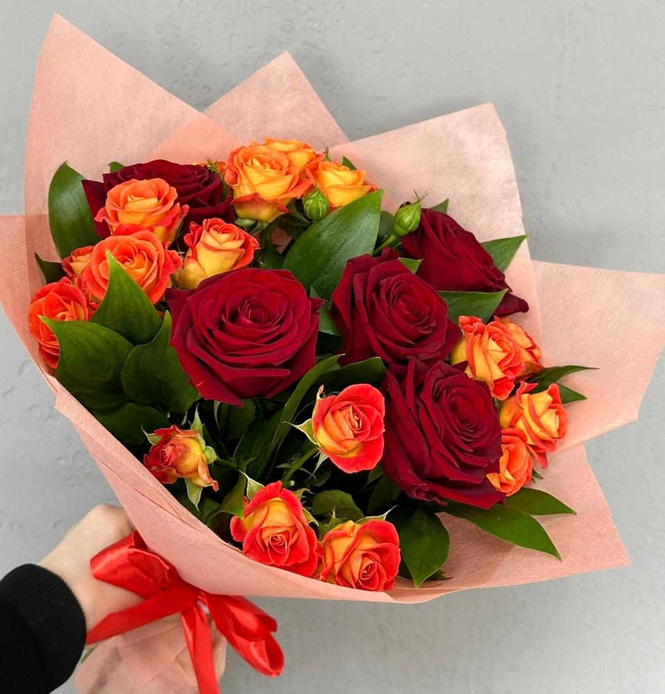 Букет Любовь и восторг в Анциферово