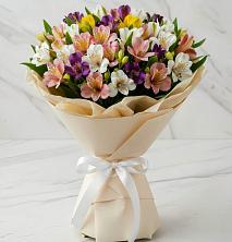 Букет цветов из:  Альстромерии в Анциферово