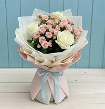 Букет цветов из:  Розы в Анциферово