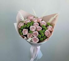 Букет цветов из:  Розы и Хризантемы #REPLACE_PRED# Анциферово