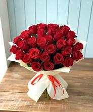 Букет 29 Красных роз в Анциферово