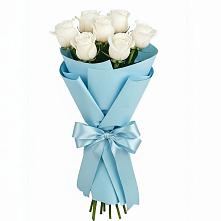 Букет 7 белых роз Проуд #REPLACE_PRED# Анциферово