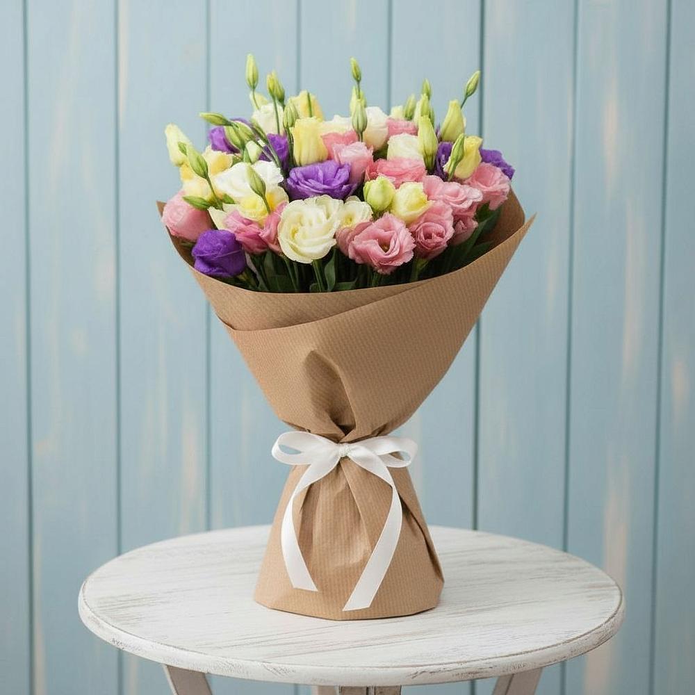 Букет цветов из: Лизиантусы в Анциферово