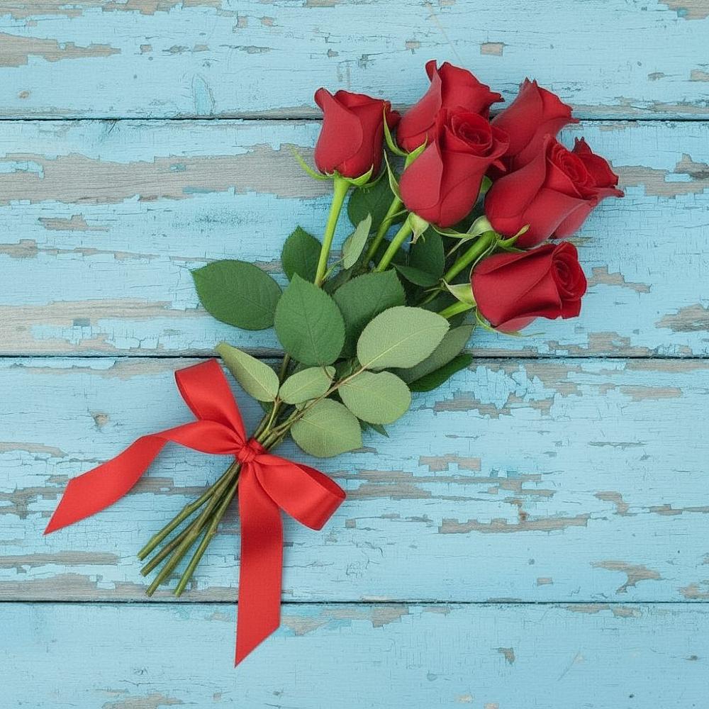 Букет Красные розы в Анциферово