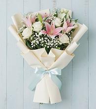 Букет цветов из:  Лилии в Анциферово
